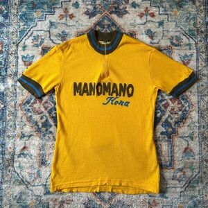 Vintage Manomano Kona Cycling Jersey Large